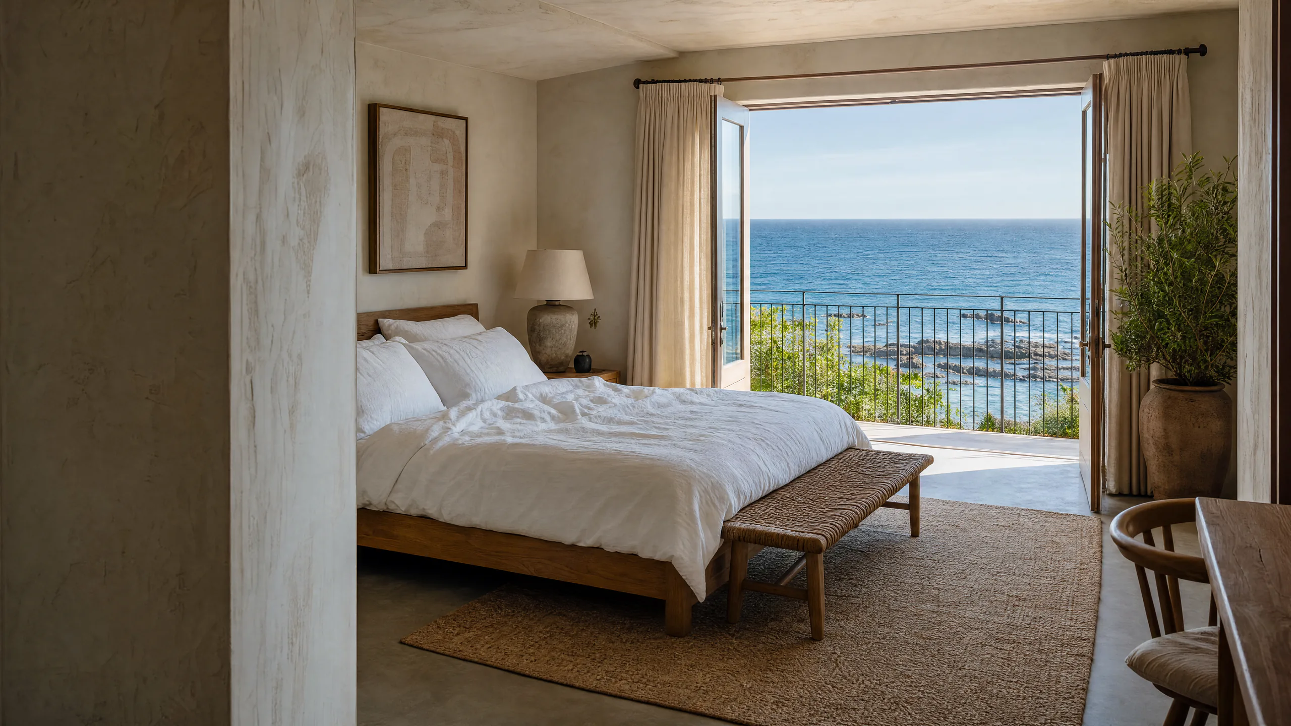 Boutique sea-view suite, enhanced